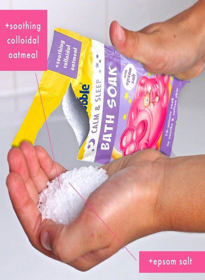 مستر. بابل أملاح الاستحمام مستر بابل كالم آند سليب مع ملح إبسوم، 2 أونصة، عبوة من 12 قطعة - Image 3